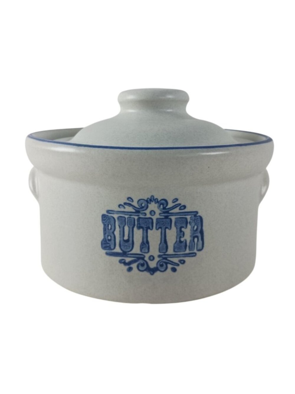 Pfaltzgraff Yorktowne Butter Tub Crock Vintage Antique Collectible Kitchen Decor
